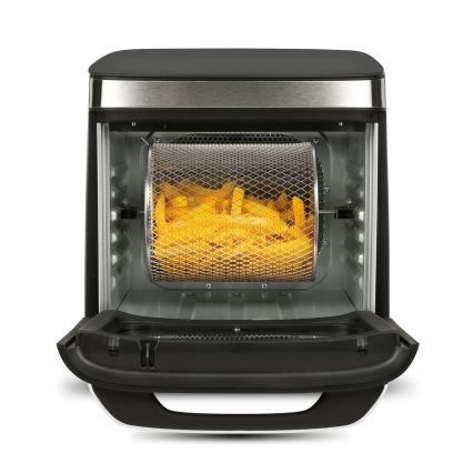 G3Ferrari G1021900 - Heißluftfritteuse FRIGGISANO 1800W/230V 13 l Edelstahl/Schwarz