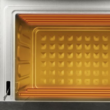 G3Ferrari G1022100 - Heißluftofen mit Fritteuse 2000W/230V 32 l Edelstahl