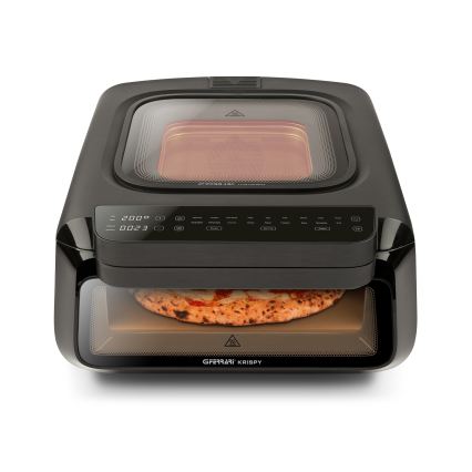 G3Ferrari G1022500 - KRISPY Multifunktionsofen 3-in-1, 1600 W/230 V, 13 l, Schwarz
