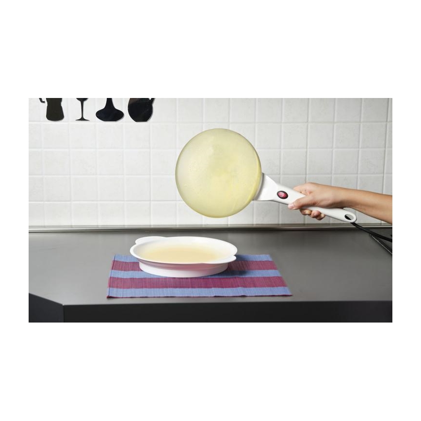 G3Ferrari G10306 - Crêpe-Maker CREPPE, 20 cm, 800 W / 230 V, weiß