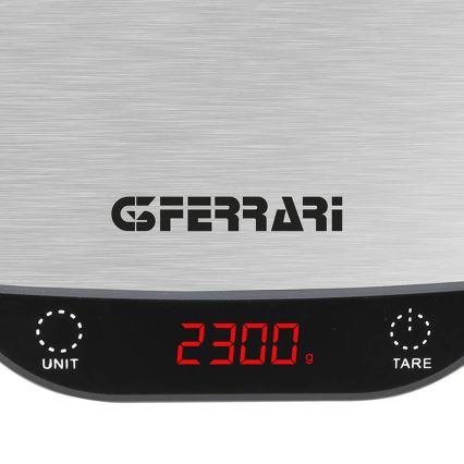 G3Ferrari G2009600 - Küchenwaage PATTY 2xAAA Edelstahl