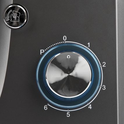 G3Ferrari G201200-Küchenmaschine mit Edelstahlschüssel PASTAIO 10 l 2200W/230V grau