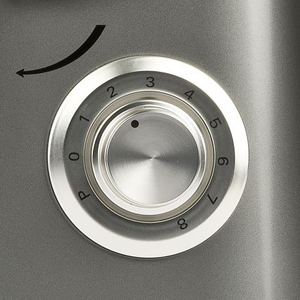 G3Ferrari G2016400 - Küchenmaschine mit Doppelhaken PASTAIO 8 l 1800W/230V mattchrom