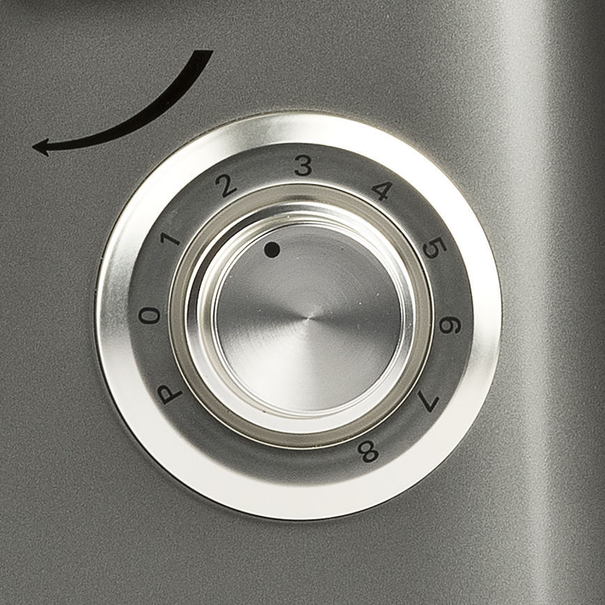 G3Ferrari G2016400 - Küchenmaschine mit Doppelhaken PASTAIO 8 l 1800W/230V mattchrom