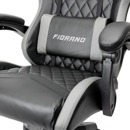 Gaming-Stuhl FIORANO Schwarz/Grau