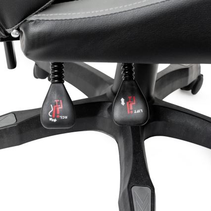 Gaming-Stuhl FIORANO Schwarz/Grau