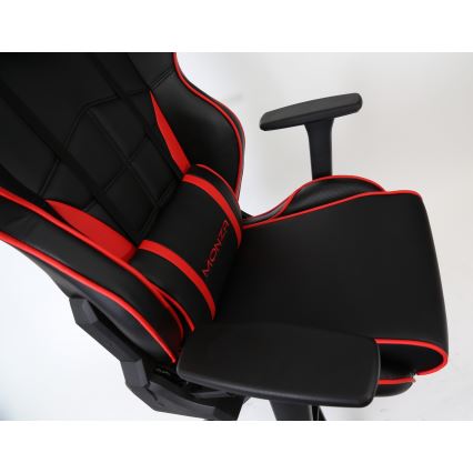 Gaming-Stuhl VARR Monza schwarz/rot