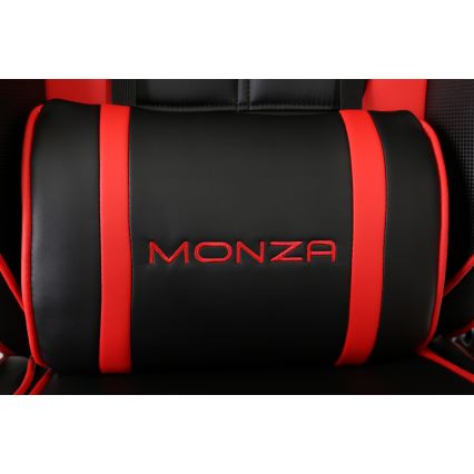 Gaming-Stuhl VARR Monza schwarz/rot