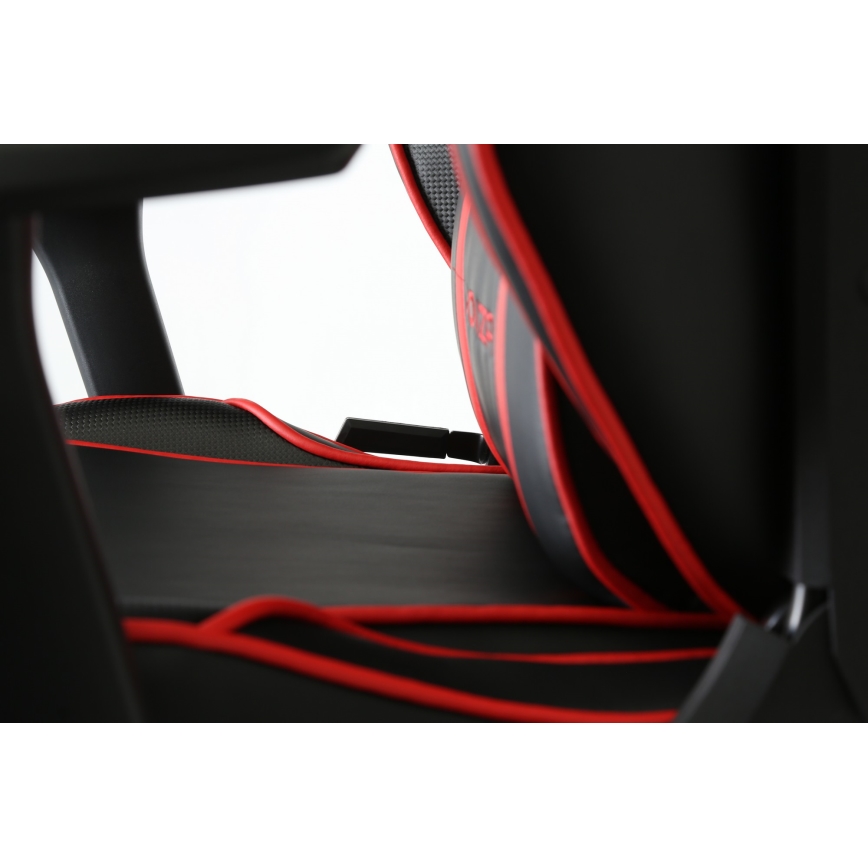 Gaming-Stuhl VARR Monza schwarz/rot