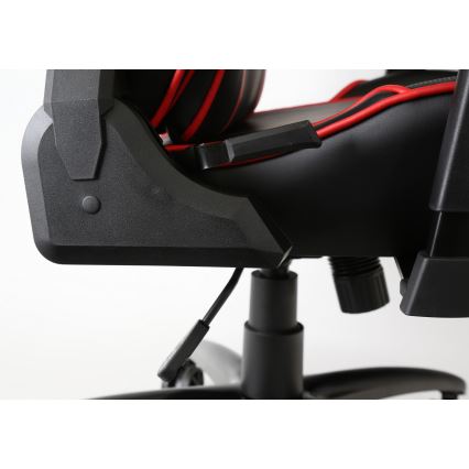 Gaming-Stuhl VARR Monza schwarz/rot