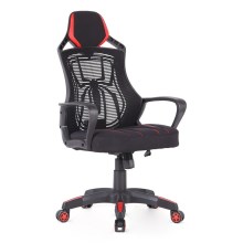 Gaming-Stuhl VARR Spider schwarz/rot