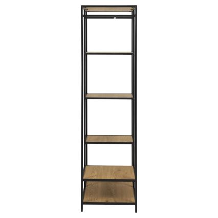 Garderobe SARON Eiche/Schwarz