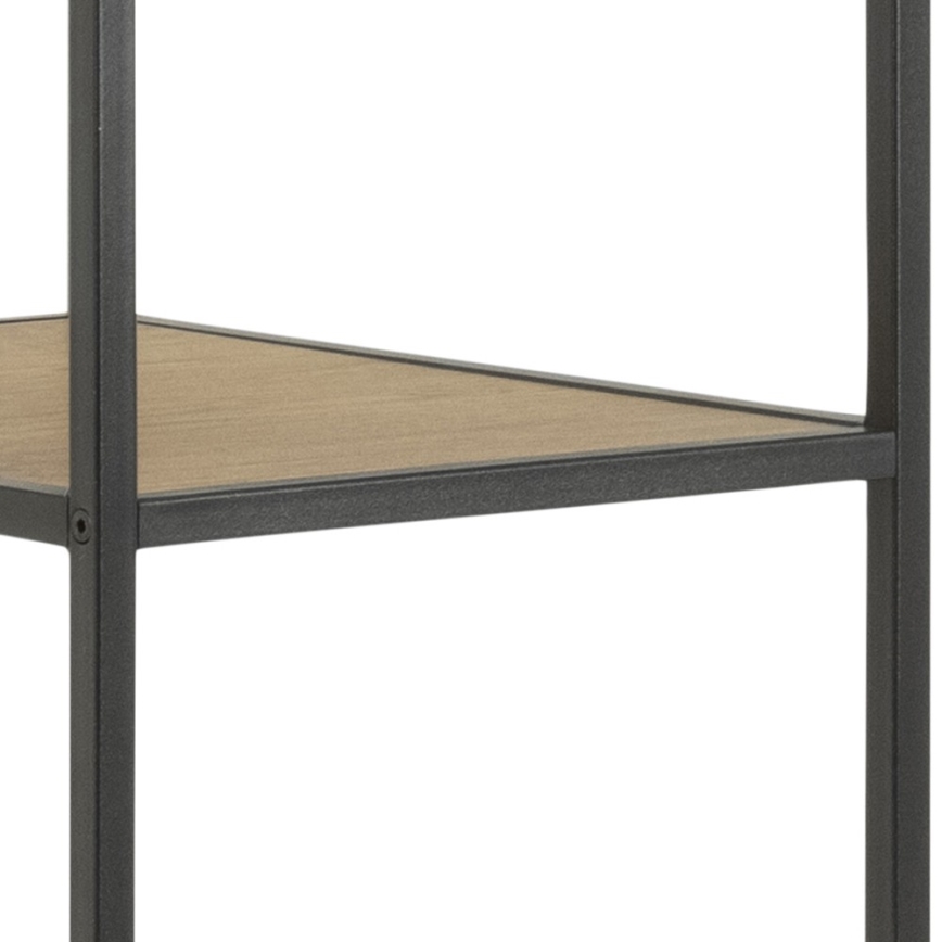 Garderobe SARON Eiche/Schwarz