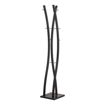Garderobenständer 179x35 cm VALET schwarz