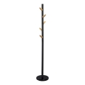 Garderobenständer DOMUS 177x28 cm schwarz/beige