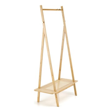 Garderobenständer LEGNO 168x68 cm, Rattan