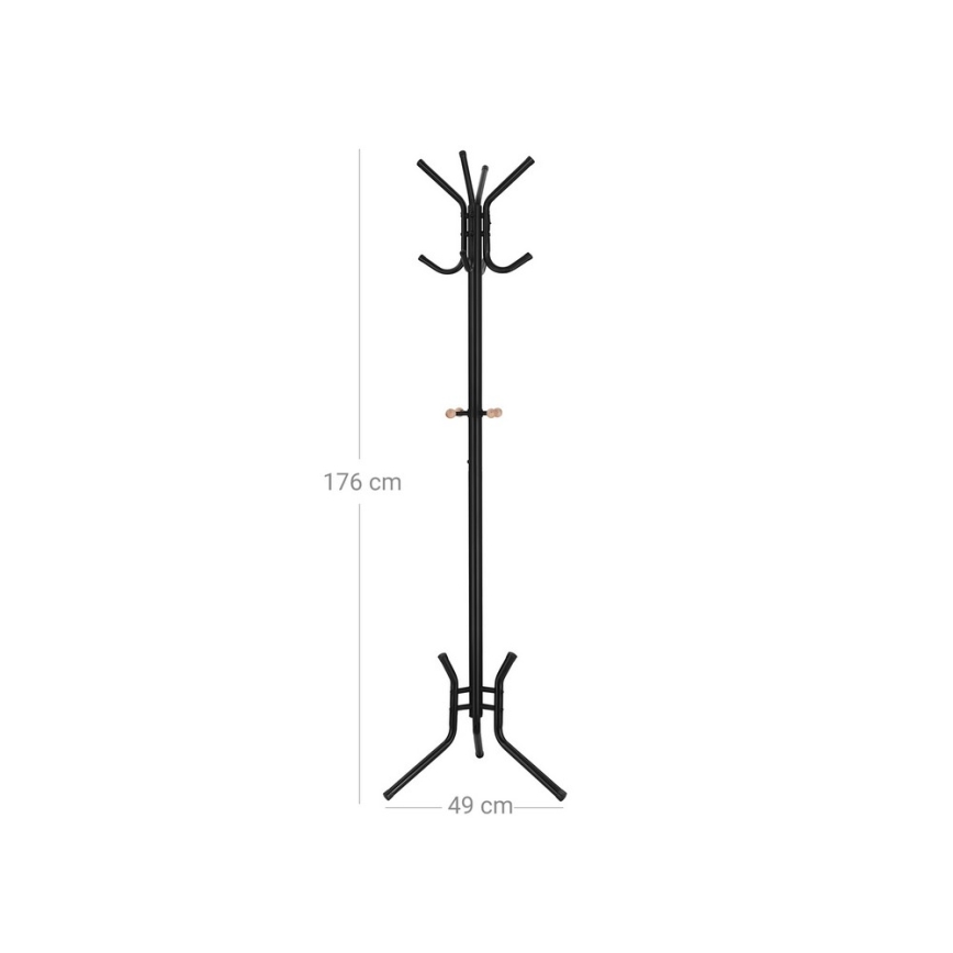 Garderobenständer LINEA – Schwarz