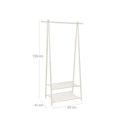 Garderobenständer LINEA, weiß