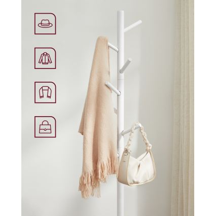 Garderobenständer LINEA Weiß