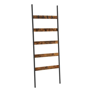 Garderobenständer NAVARO braun/schwarz