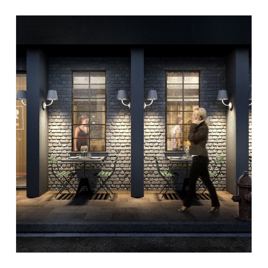 Gardino LX1791 - LED Außenwandleuchte VIOLA LED/7W/230V IP65