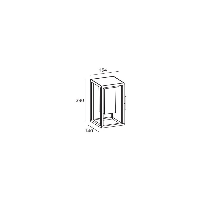 Gardino LX6051 - LED Solare Wandleuchte DANTELION LED/2,2W/3,7V IP54