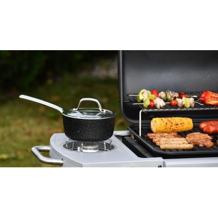Gasgrill 4-Brenner, Edelstahl