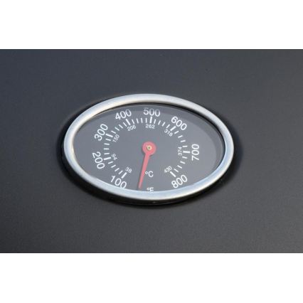 Gasgrill 4-Brenner, Edelstahl