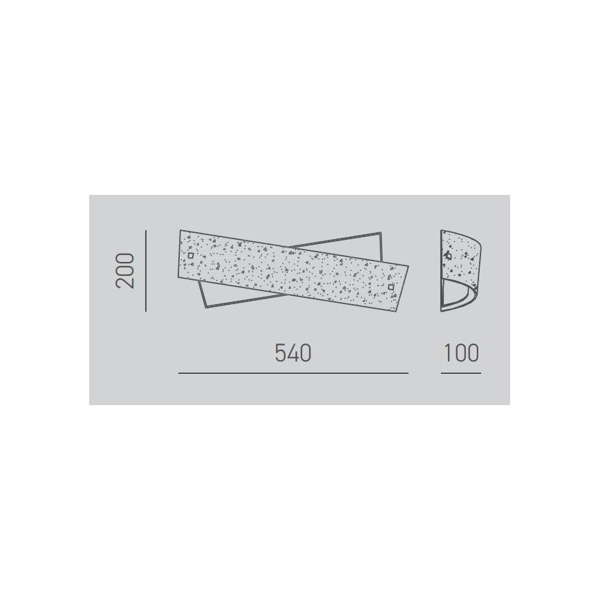 Gea Luce CAMILLA A M arg - Wandleuchte CAMILLA 4xE14/28W/230V 54 cm silbern