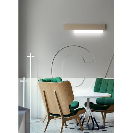 Gea Luce DOHA A G T - LED-Wandbeleuchtung DOHA LED/25W/230V 70 cm beige