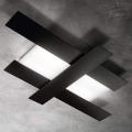 Gea Luce DOHA P G N - LED-Deckenleuchte DOHA LED/50W/230V schwarz