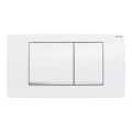 Geberit 115.899.KJ.1 - Betätigungsplatte Twinline30 34x18,5 cm weiß/hochglänzender Chrom