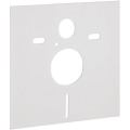 Geberit 156.050.00.1 - Dämmunterlage für wandhängendes WC und Bidet 40x42 cm weiß