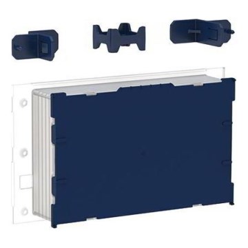 Geberit 243.168.00.1 - Montagesatz für Sigma60-Betätigungstaste, passend für Sigma-Spülkasten 12 cm