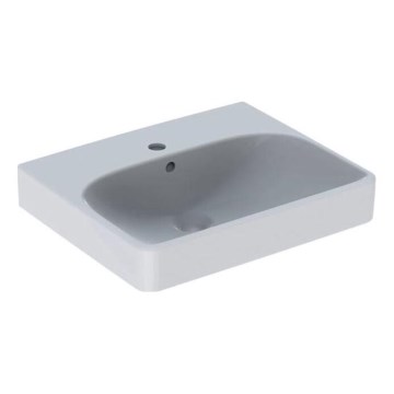 Geberit 500.256.01.1 - Hänge-Waschbecken Smyle Square 50 x 41 cm Keramik/Weiß