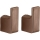 Gedy - 2er-Set Wandhaken PIRENEI bronzefarben