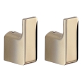 Gedy - 2er-Set Wandhaken PIRENEI, goldfarben