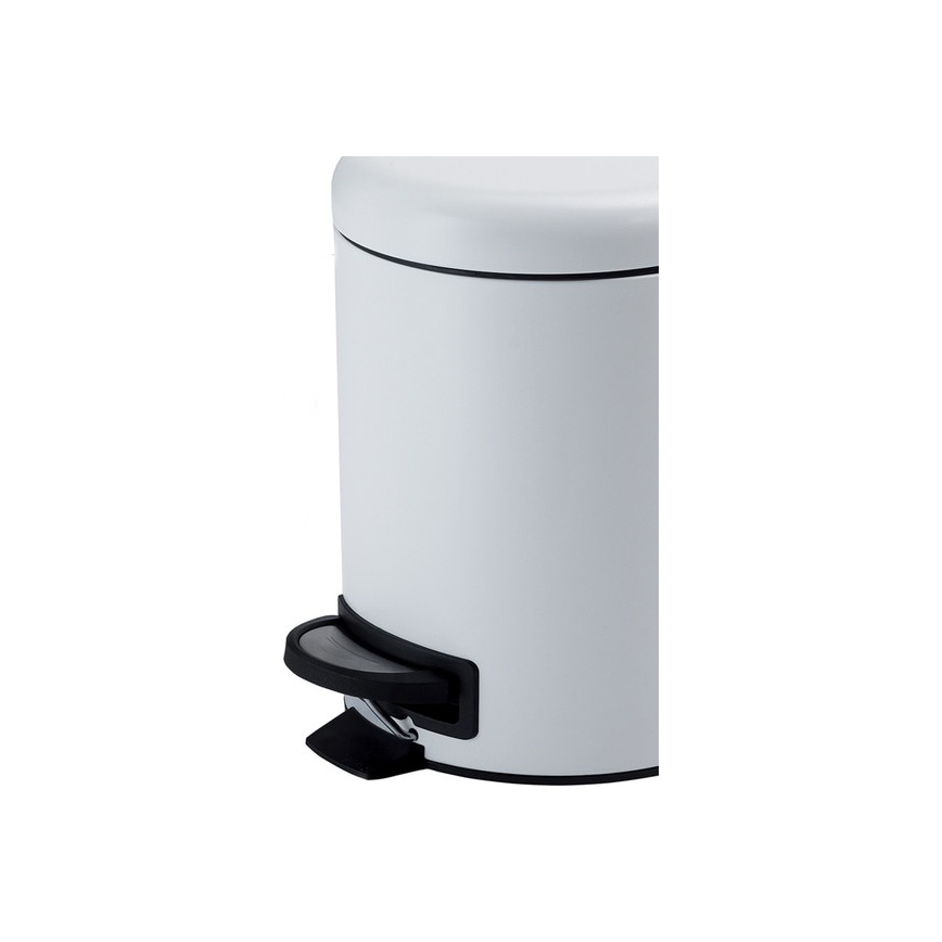Gedy - Abfalleimer POTTY 3 l Soft-Close weiß