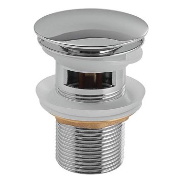 Gedy - CLICK-CLACK Waschbeckenablauf Ø 6,6 cm, glänzender Chrom