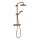 Gedy - Duschset mit STAR PLUS-Mischbatterie in Bronze