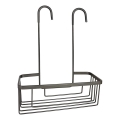 Gedy - Hängende Duschablage SMART 37,5 x 30 cm metallic-grau