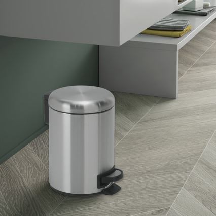 Gedy - Mülleimer POTTY 3 l Soft-Close, Edelstahl