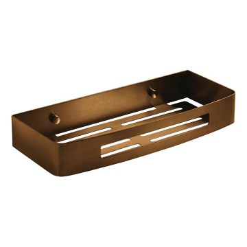 Gedy - SMART Wandablage für die Dusche 30x12,8 cm, bronzefarben