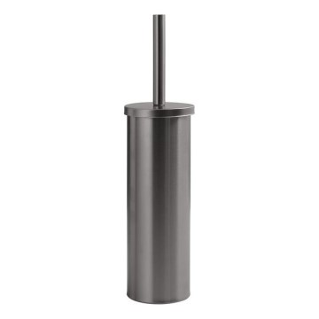 Gedy - Stehende WC-Bürste SCOPINO metallicgrau
