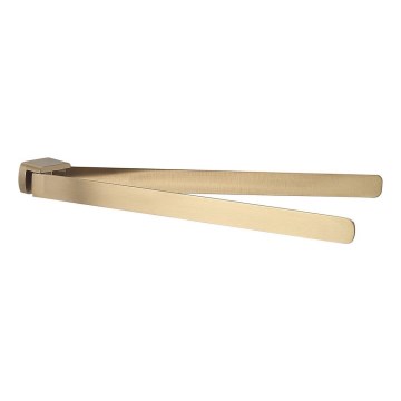 Gedy - Wand-Handtuchhalter PIRENEI 35,9 cm mattgold