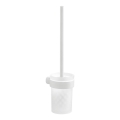 Gedy - Wand-WC-Bürste PIRENEI Milchglas / Mattweiß