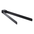Gedy - Wanddrehhaken für Handtücher PIRENEI 36 cm matt schwarz