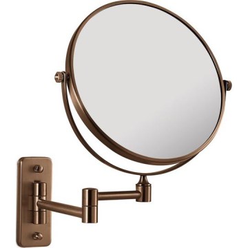 Gedy - Wandkosmetikspiegel GAIA bronzefarben