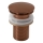 Gedy - Waschbeckenablauf CLICK-CLACK, Durchmesser 6,6 cm, bronzefarben
