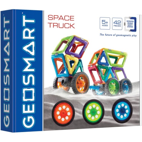 GeoSmart - Magnetischer Baukasten Space Truck 42 Stk.
